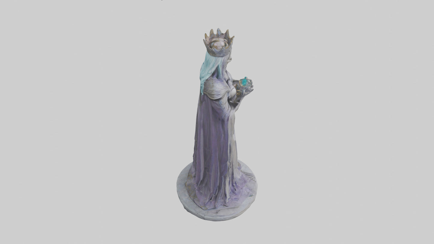 Sorcery Queen statue model 3D model
