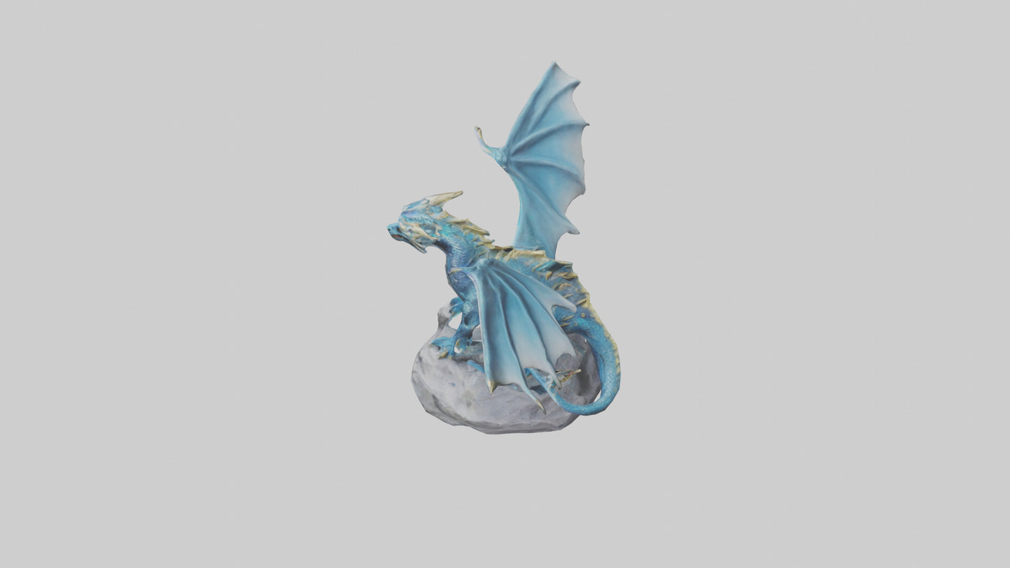 Sorcery Queen statue model 3D model
