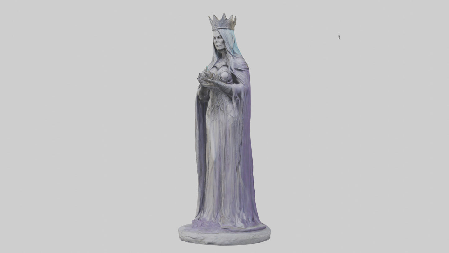 Sorcery Queen statue model 3D model