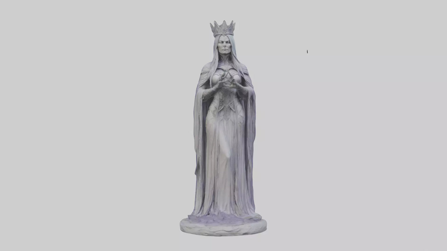 Sorcery Queen statue model 3D model