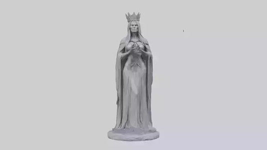 Sorcery Queen statue model 3D model