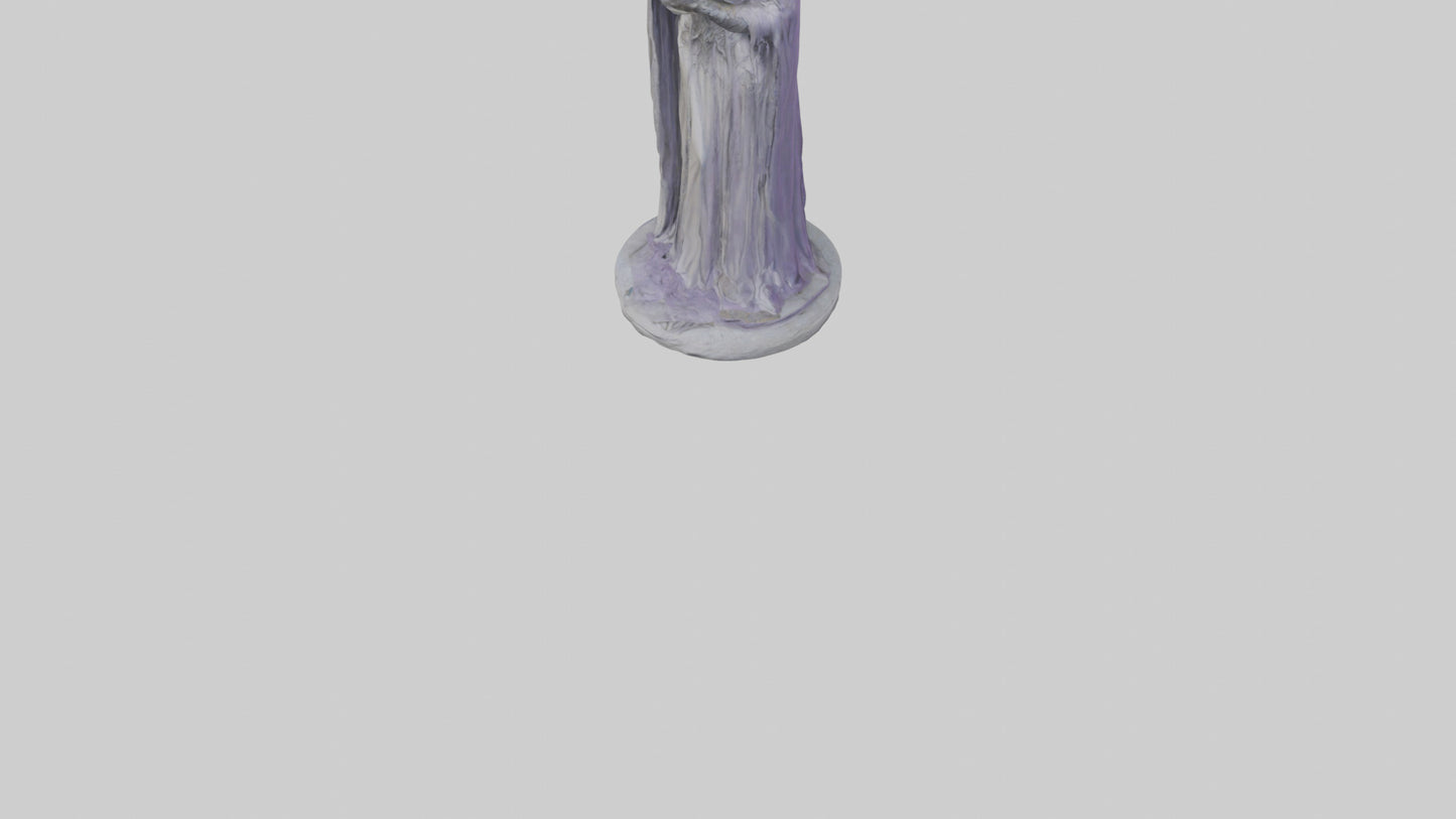 Sorcery Queen statue model 3D model