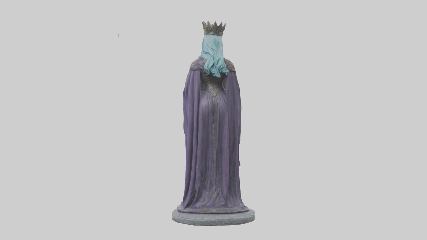 Sorcery Queen statue model 3D model