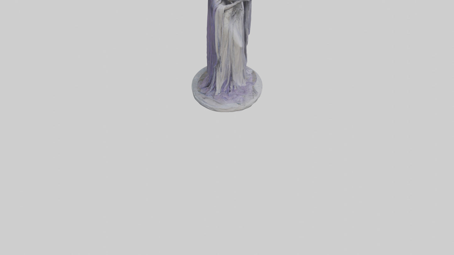 Sorcery Queen statue model 3D model