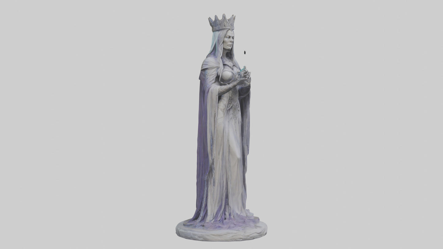 Sorcery Queen statue model 3D model