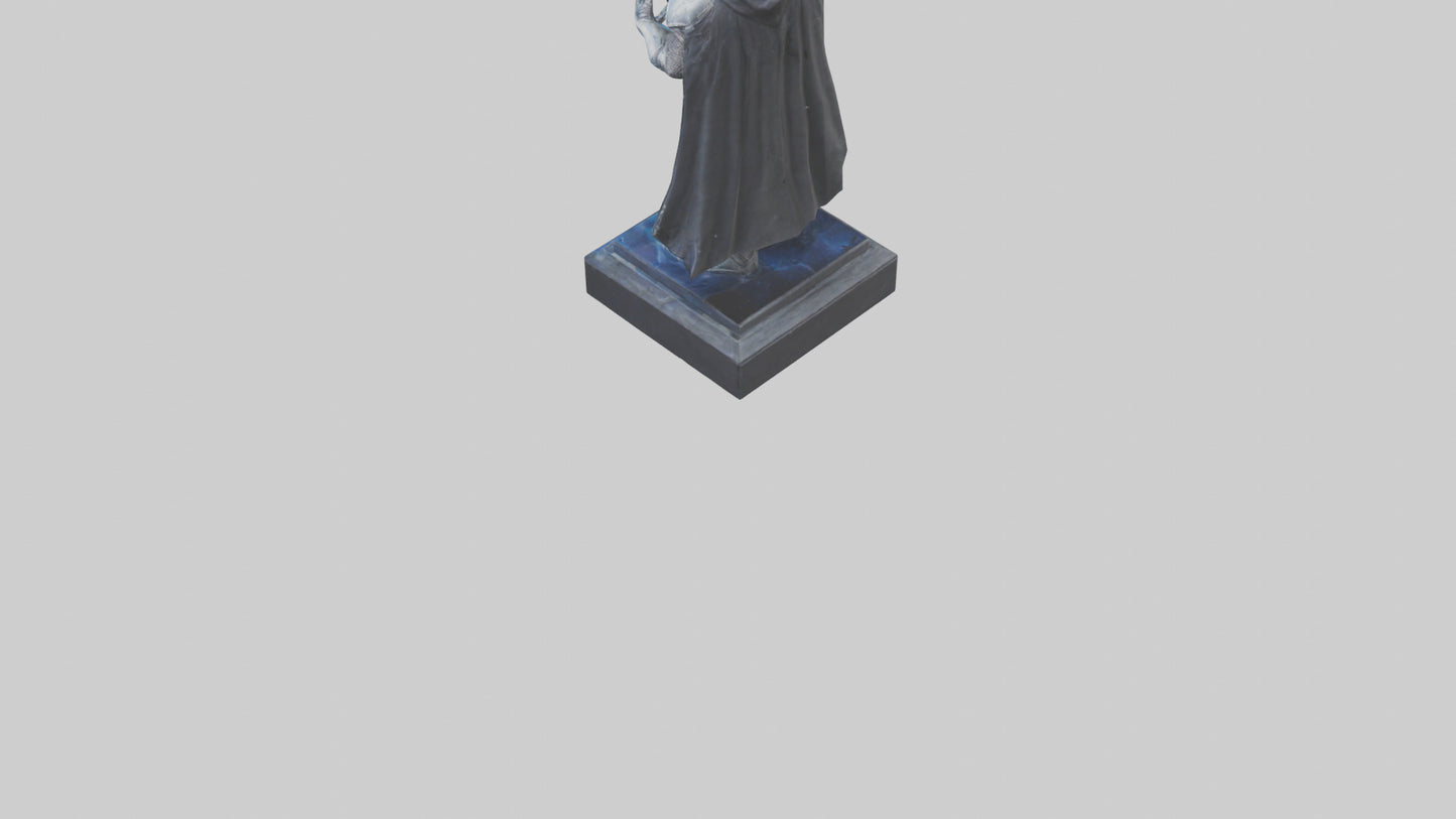 Space Knight statue model 3D model