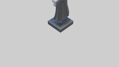 Space Knight statue model 3D model