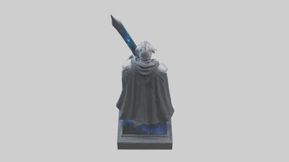 Space Knight statue model 3D model