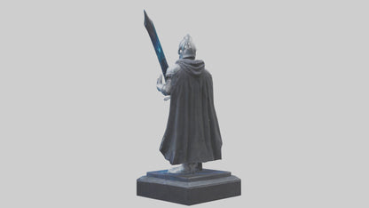 Space Knight statue model 3D model