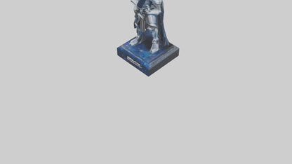 Space Knight statue model 3D model