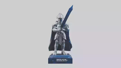 Space Knight statue model 3D model