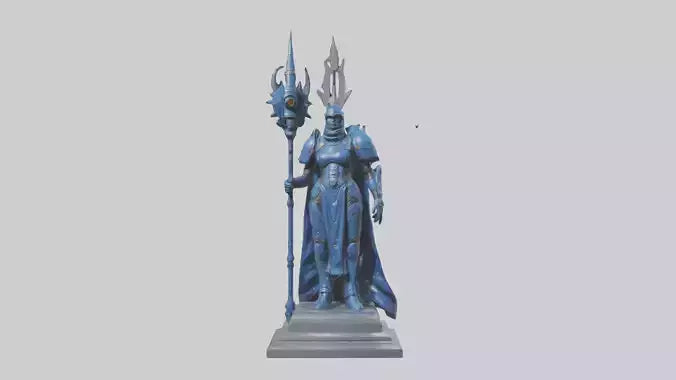 Space Warden statue model 3D model