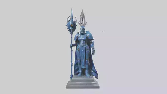 Space Warden statue model 3D model