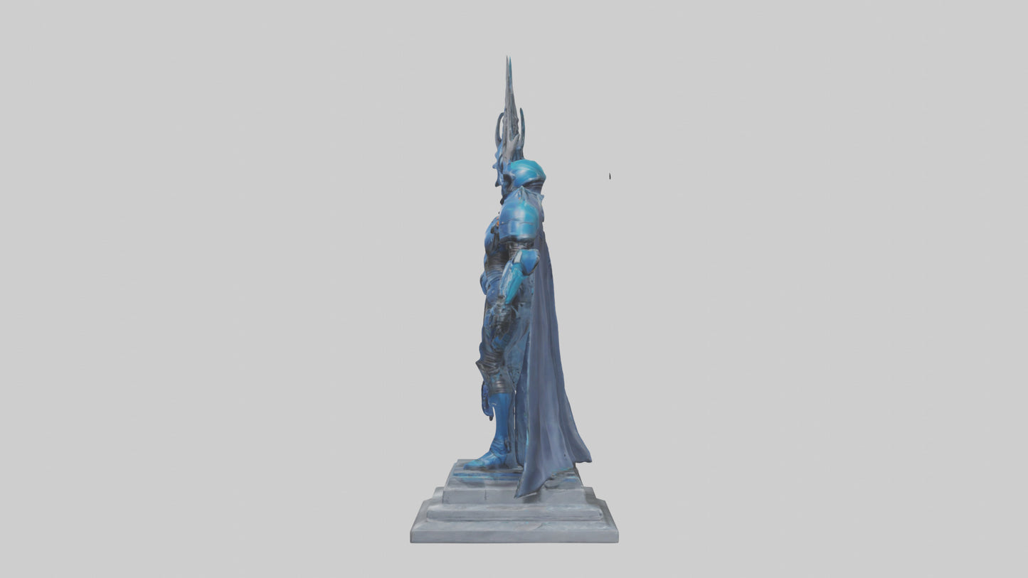 Space Warden statue model 3D model