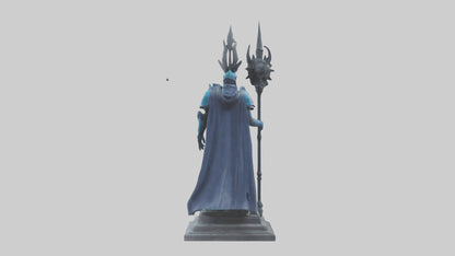 Space Warden statue model 3D model