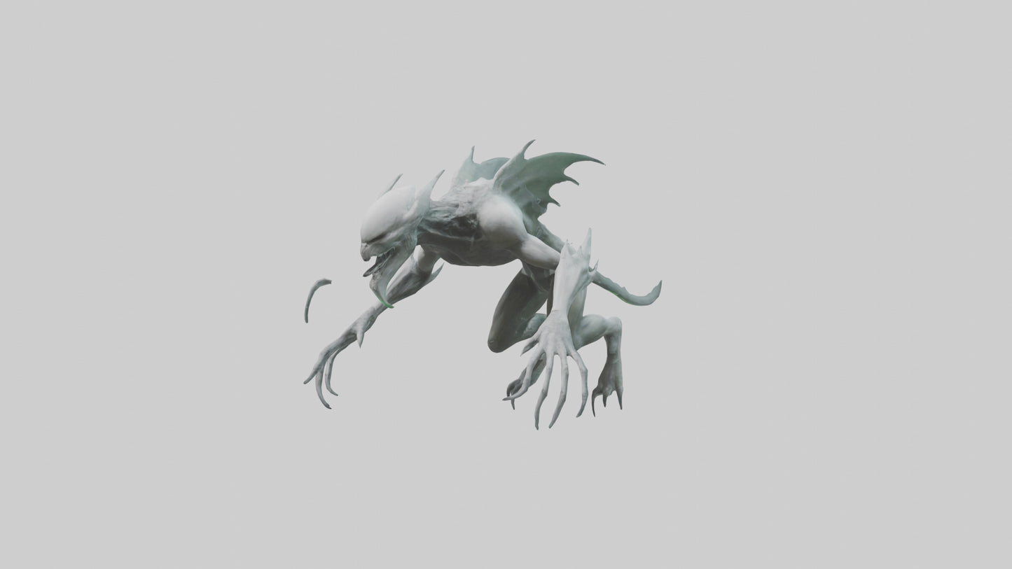 Spectral predator model 3D model