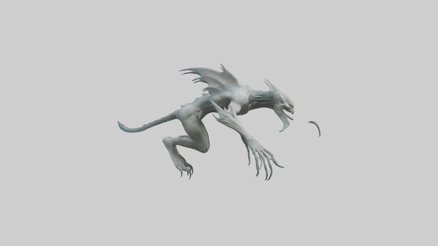 Spectral predator model 3D model