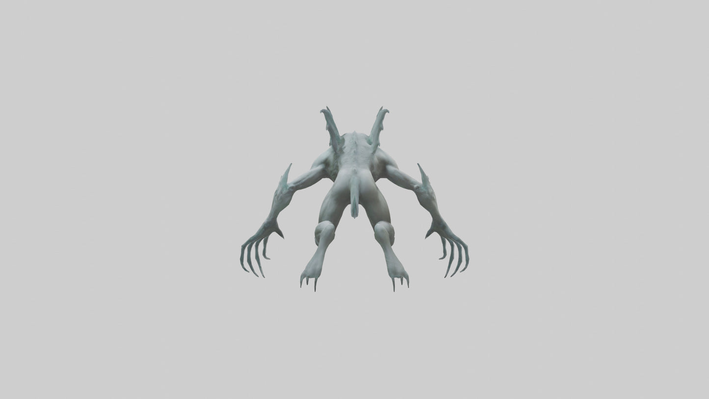Spectral predator model 3D model