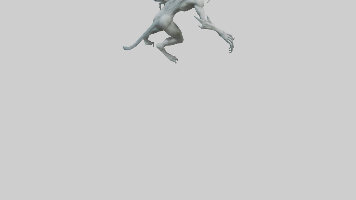 Spectral predator model 3D model