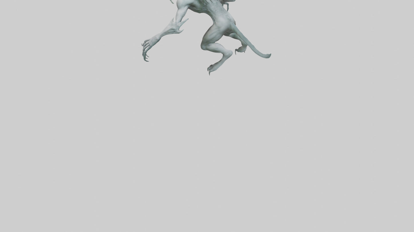 Spectral predator model 3D model