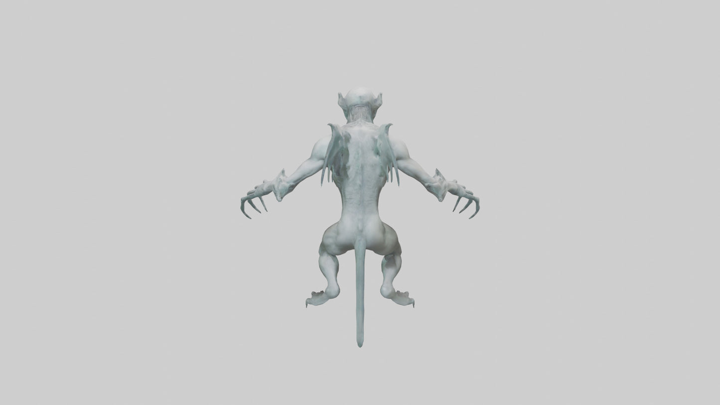 Spectral predator model 3D model