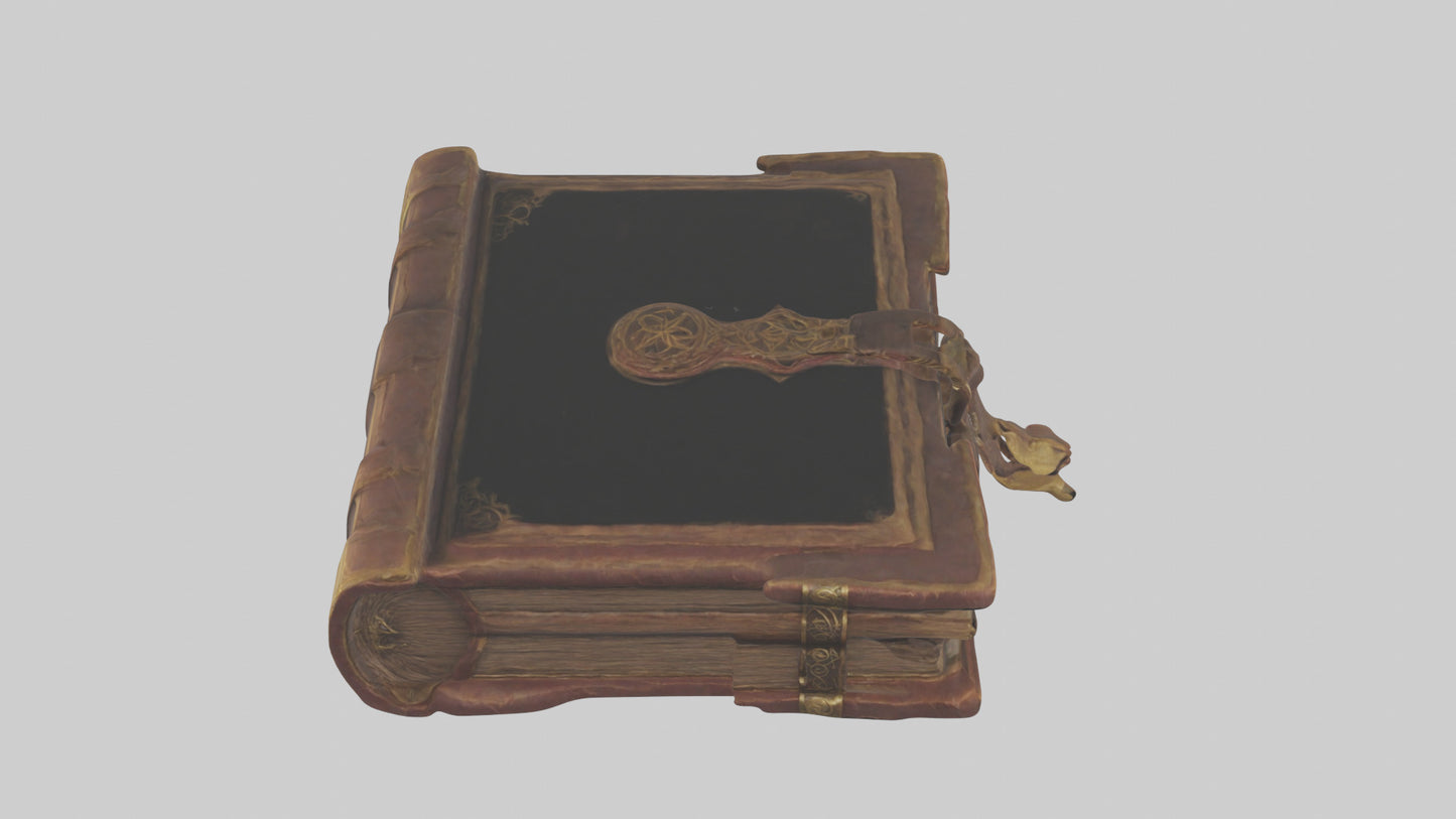 Spellbook model 3D model
