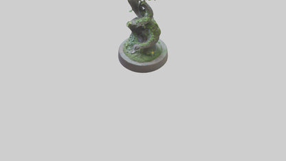 Spiral of Natures Path statue model 3D model