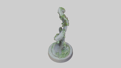 Spiral of Natures Path statue model 3D model
