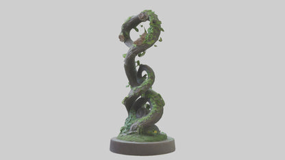 Spiral of Natures Path statue model 3D model