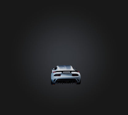 3D model sports car  VR / AR / low-poly