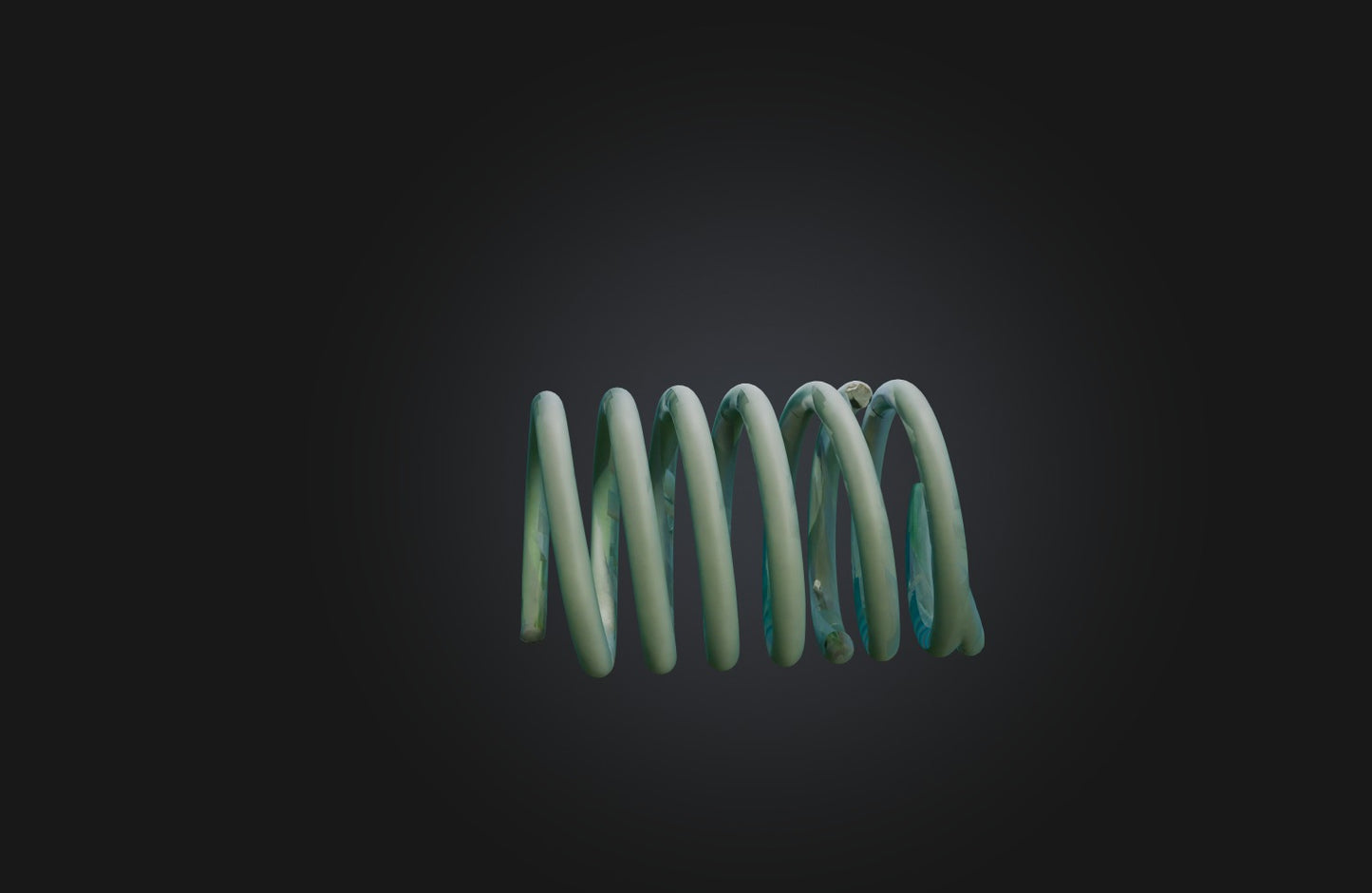 3D model Spring VR / AR / low-poly