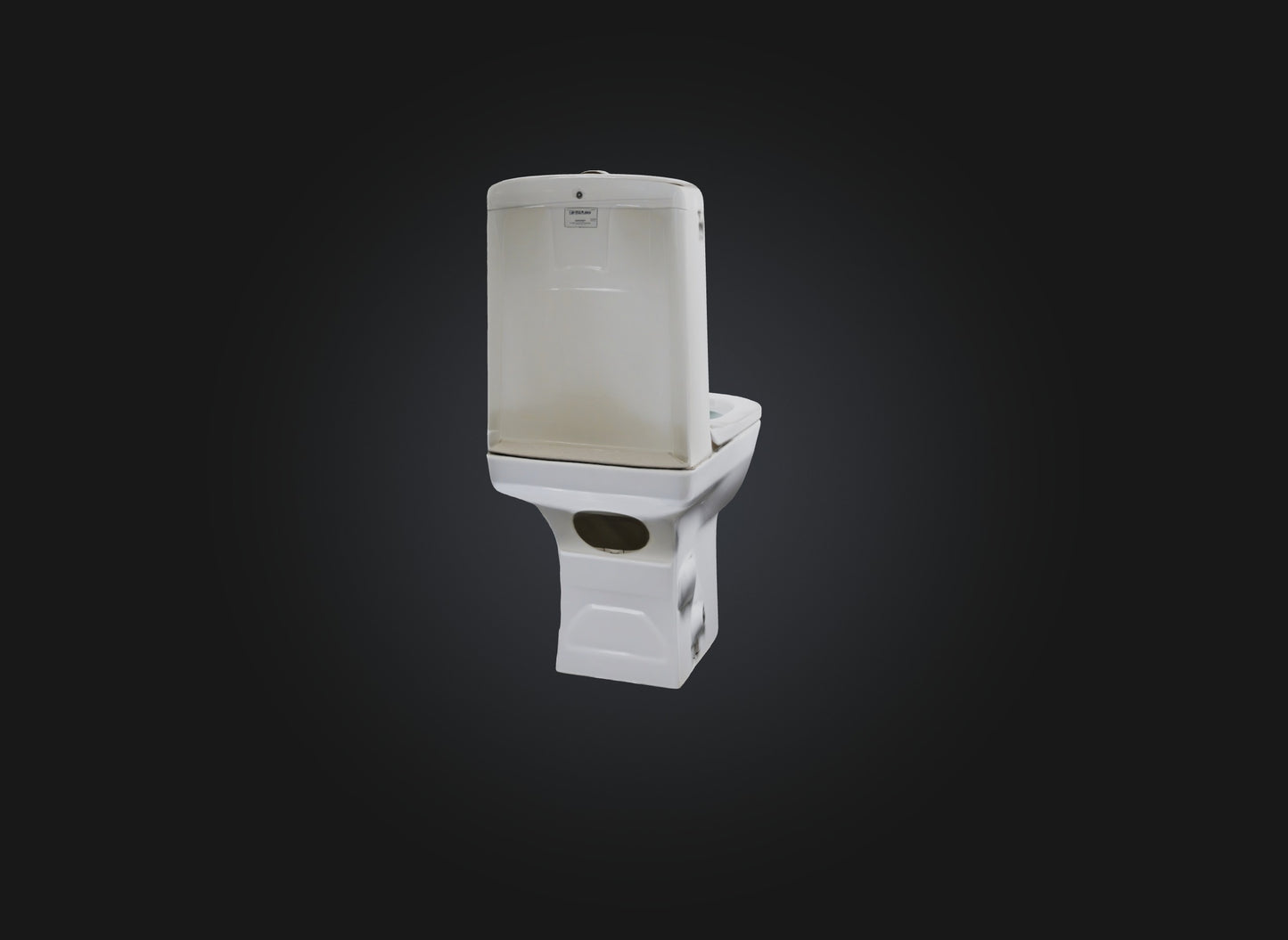 3D model squat toilet VR / AR / low-poly