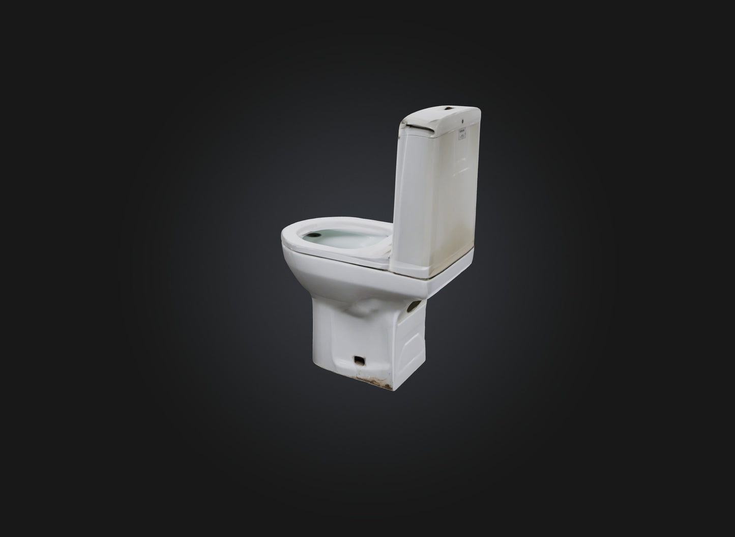 3D model squat toilet VR / AR / low-poly