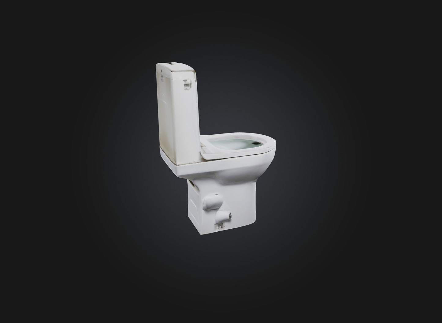 3D model squat toilet VR / AR / low-poly