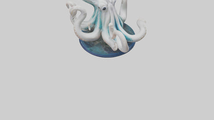 Squid statue model 3D model
