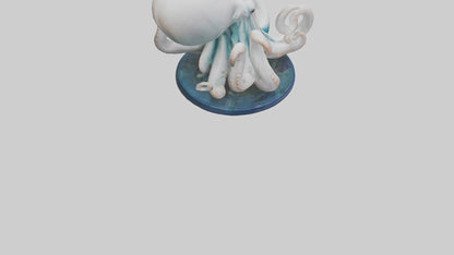 Squid statue model 3D model