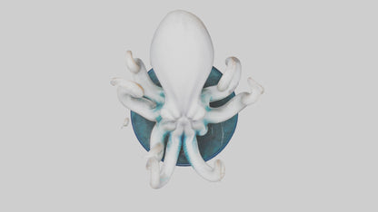 Squid statue model 3D model