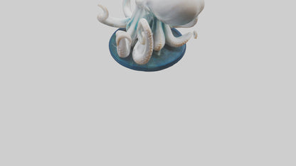 Squid statue model 3D model
