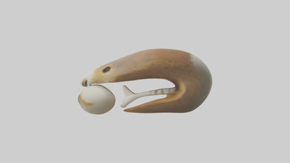 Squirrel Teeth Model 3D model