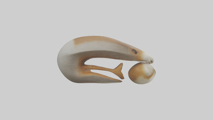 Squirrel Teeth Model 3D model