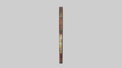 Stained glass door model 3D model