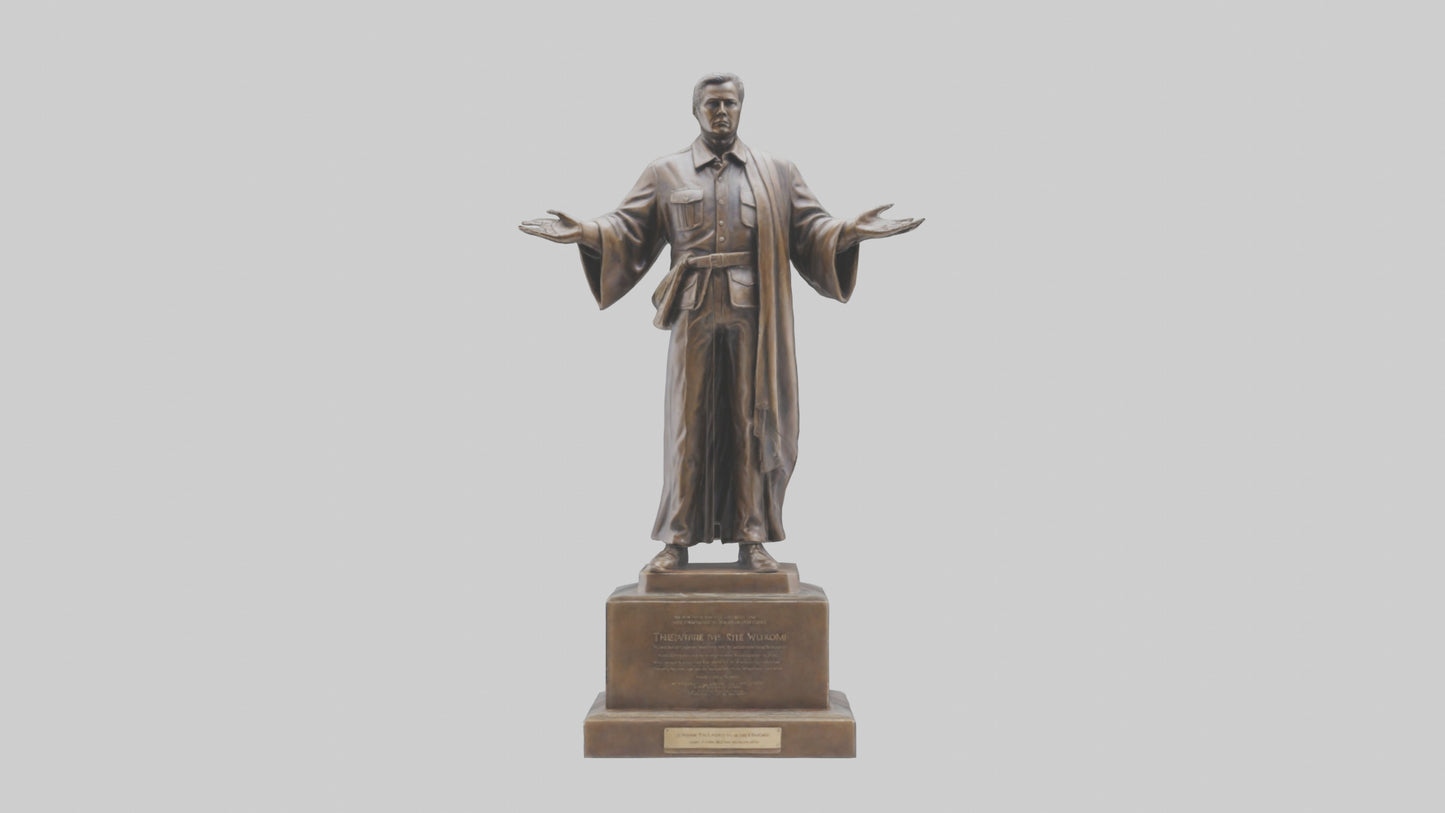 Standing for Freedom statue model 3D model