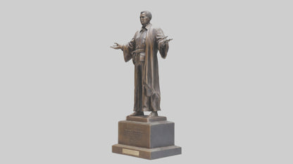 Standing for Freedom statue model 3D model