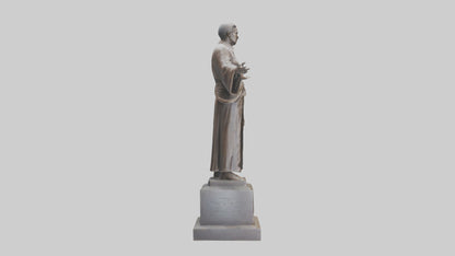 Standing for Freedom statue model 3D model