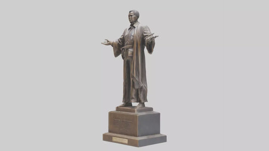 Standing for Freedom statue model 3D model