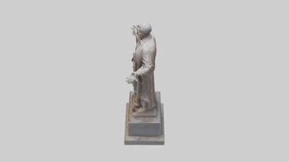 Standing for Freedom statue model 3D model