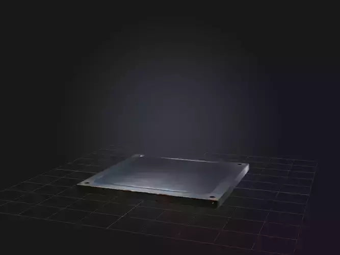3D model Steel Plate VR / AR / low-poly
