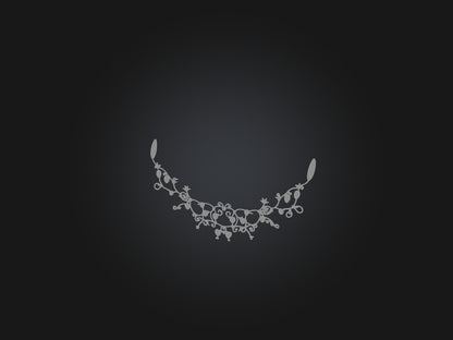 3D model String of Hearts Model VR / AR / low-poly