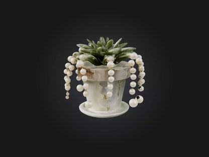 3D model String of Pearls Model VR / AR / low-poly