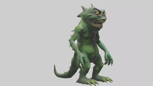 Swamp Monster Model 3D model